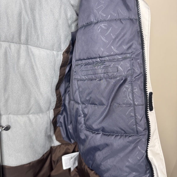 Columbia Brown and Gray Hooded Youth 18-20 Jacket - Picture 10 of 16